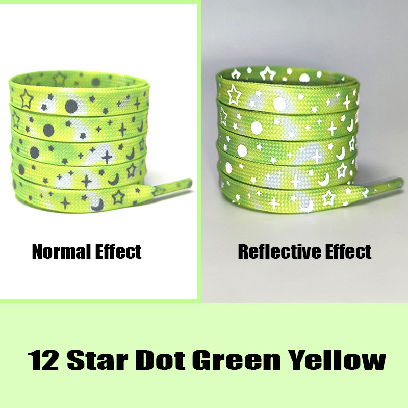 12 Star Dot Green Yellow