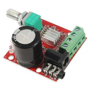 PAM8610 Mini Stereo <strong>Amplifier</strong> AMP Audio Digital <strong>Amplifier</strong> Board Module 10W+10W <strong>2</strong> Channel <strong>Amplifier</strong> Class-D 12V DC Pam8610 Board - Product Image 5