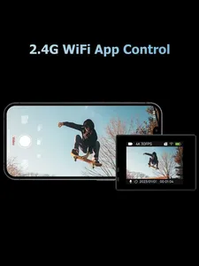 SJCAM SJ4000 Air Action <strong>Camera</strong> 4K Video 30M Waterproof 2.4G WiFi Sports <strong>Camera</strong> for Bicycle Motorcycles MicroSD SD Media Types - Product Image 4