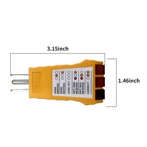 Тестер розеток для стандартных североамериканских розеток - Product Image 6