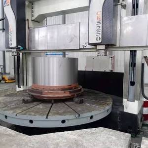 Torno vertical CNC de doble columna VTL con eje C para fresadora de metal - Product Image 6