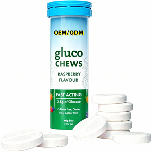 Snelwerkende glucosetabletten verhogen de energie, ondersteunen de bloedsuikerspiegel, glutenvrij, cafeïnevrij, kleurstofvrij <span class=keywords><strong>glucose</strong></span> supplement - Product Image 1