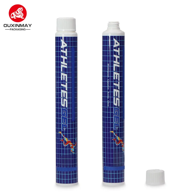 Tubo laminato di fabbrica personalizzato tubo di imballaggio cosmetico in plastica di alluminio morbido farmaceutico