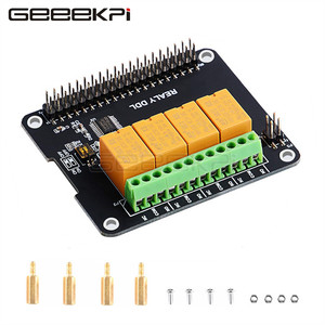 Cappello a relè a 4 canali originale GeeekPi per Raspberry Pi 4B/ 3B (Plus) / 3B / 2B - Product Image 2