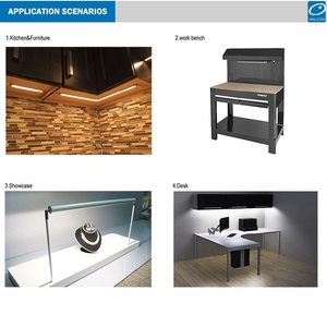 Slim Linear Design Kitchen Linkable Charge <strong>Using</strong> 12v 24v <strong>Led</strong> Under Cabinet Light With Motion <strong>Sensor</strong> - Product Image 6