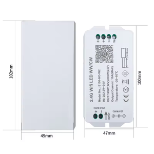 ESann пульт дистанционного управления RF 2,4 г Smart Life WIFI Tuya 4pin DC12 24 В CCT светодиодный контроллер для CCT светодиодные полосы света - Product Image 2