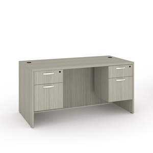 Рабочий стол прямоугольный деревянный с замками - Product Image 3