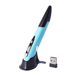 OEM Mini Wireless Optical Pen Mouse 2.4G 1600 <strong>DPI</strong> 4 Button USB Ergonomic with LED Backlit Factory Direct - Product Image 1