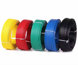 Bakır kablo PVC elektrik güç kablosu 300V <span class=keywords><strong>105C</strong></span> 14 16 18 AWG 2.5mm 1.5mm SJT SVT kablo yeraltı ev kablolama projesi