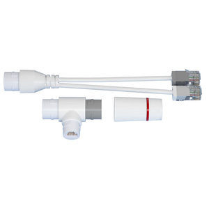 Adaptador de un cable impermeable para exteriores de doble propósito, POE divisor de red, conector RJ45 para Monitor de sistemas de vigilancia - Product Image 2