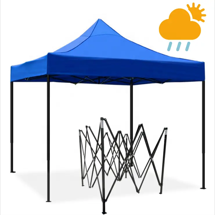 Carpa Pop-Up portátil personalizada para exteriores, carpa para eventos y fiestas, 10x10