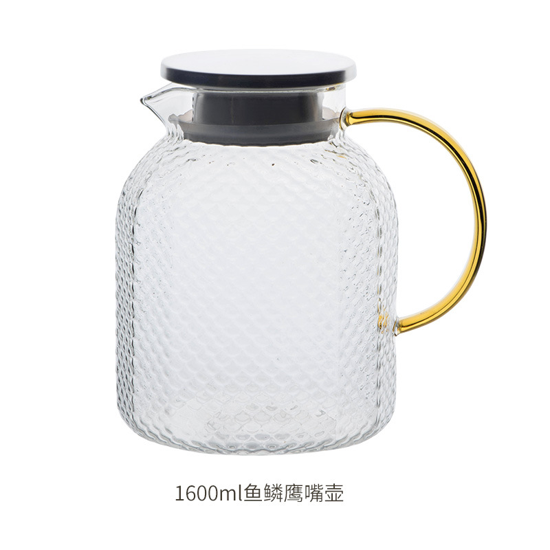 1600ml eagle mouth fish scale kettle