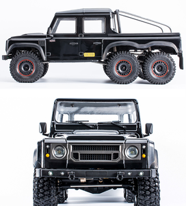 Sıcak YK 6101 1/10 6X 6 kamyonet RC simüle kaya Off road Buggy araba paletli ışık Diff Lock uzaktan kumanda modeli - Product Image 2
