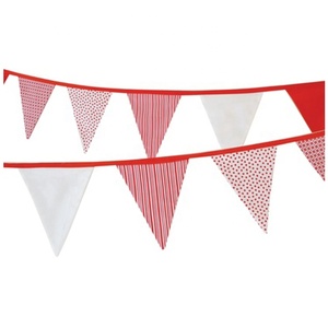 Nuevo fabricante de OEM de bunting banderín triángulo Bandera de cadena de - Product Image 1