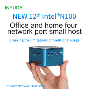 Mini Host 12th Generation N100 N200 N305 Four <strong>Network</strong> Ports 2.5G DDR5 Soft Routing Office Home Portable Host <strong>Computer</strong> - Product Image 4