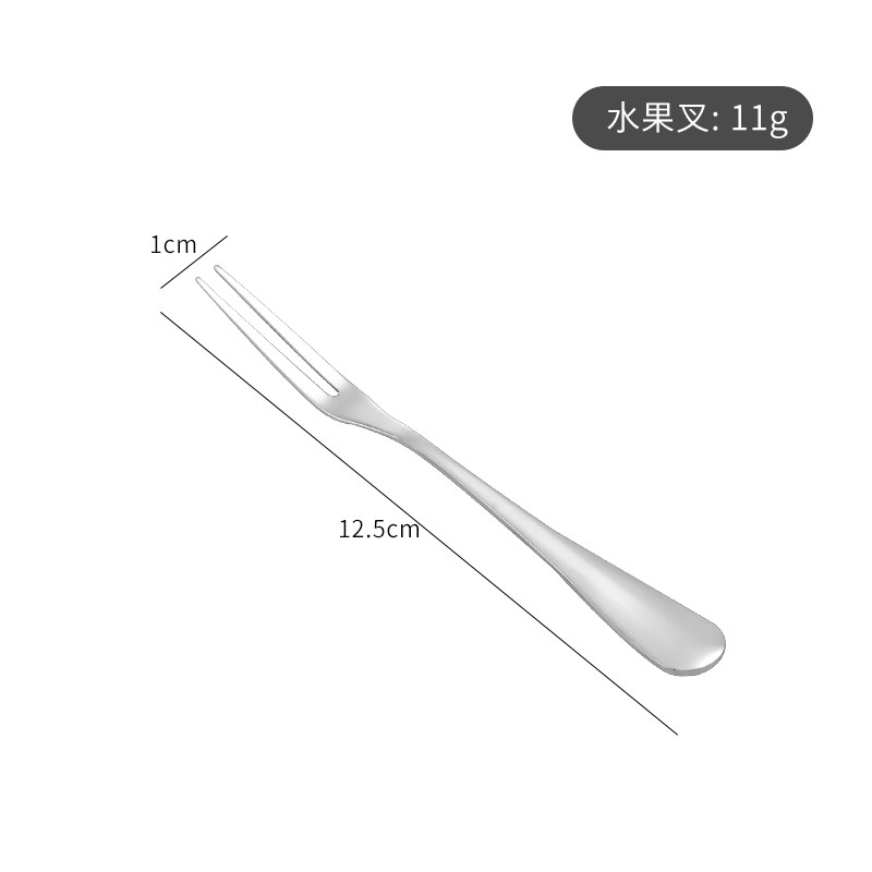 304 stainless steel - 1010 - No. 3 tea fork (dessert fork)
