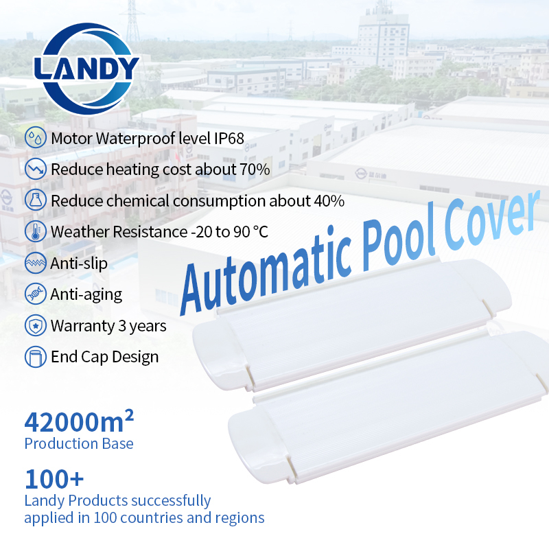 Couvertures de piscine en polycarbonate blanc