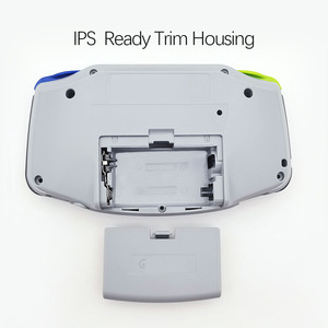 カットする必要はありませんGAMEBOYADVANCE IPS LCD用の新しいフルGBAIPSハウジングシェルGBAIPSバックライトLCD用のカスタムシェルハードケース - Product Image 5