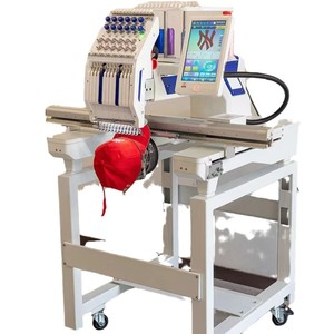 Automatic New Multi <strong>Functional</strong> <strong>Computer</strong> Embroidery Machines Single Head 12 15 Needle Cap T-Shirt Flat Embroidery Machine 1201 - Product Image 1