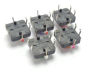 6 × 6 × 8ミリメートルPCB Momentary Tactile Tact Push Button Switch 4 Pin DIP