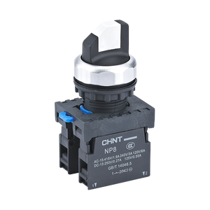 Chint NP8-S çift başlı düğme AC 110V ~ 220V 3A 6A endüstriyel kontrol devresi push button anahtarları - Product Image 4