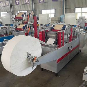 High-Speed Multi-Size Paper Napkin Making Machine <strong>Interfolder</strong> with Core Motor Pump &amp; Engine Components for Wood Pulp Processing - Product Image 2