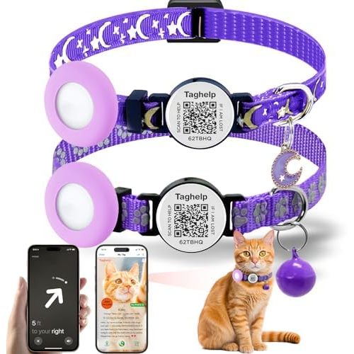 Star Moon Paw pattern - Purple