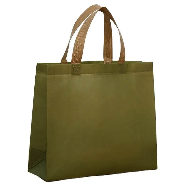 थोक ढोना गैर बुना बैग प्रचारक पर्यावरण के अनुकूल सस्ते पीपी Nonwoven शॉपिंग बैग पुन: प्रयोज्य संभाल के लिए Nonwoven कपड़े बैग