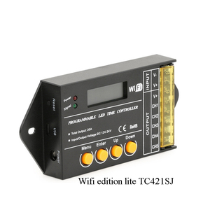 Смарт-таймер 5CH 20A DC 12V-24V TC420 TC420SJ TC421SJ TC421 NL502 программируемый светодиодный контроллер времени для растительного аквариума - Product Image 6