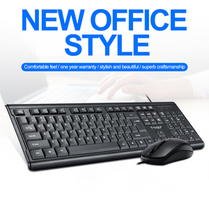 T-WOLF 104Keys Wired USB <strong>Mouse</strong> <strong>Keyboard</strong> Combo Business Office <strong>keyboard</strong> <strong>mouse</strong> Set for Desktop Laptop pc - Product Image 2