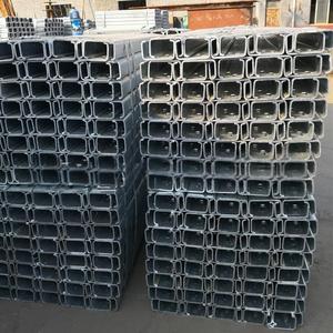 Yüksek kaliteli çin üretilen galvanizli c-şekil çelik korkuluk sonrası güvenlik çarpma bariyeri trafik bariyeri - Product Image 2