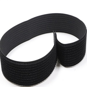 Sew <strong>on</strong> <strong>Hook</strong> and <strong>Loop</strong> Self Closing Braided Sleeves <strong>Hook</strong> and <strong>Loop</strong> Adhesive Tape for Hoops Elastic Self-adhesive - Product Image 1