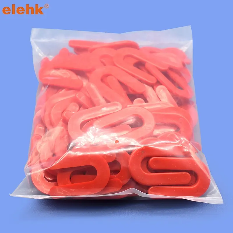 elehk hot sale good quality plastic u shim window packer u shims horse shaped u Horseshoe Shims Horseshoe Tile Spacer