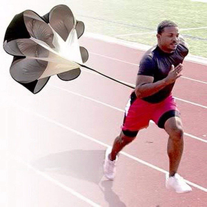 Football Soccer Drilling Umbrella Training Sprint Power Trainer for Runner <strong>Running</strong> Speed Chute Resistance Parachute - Product Image 4