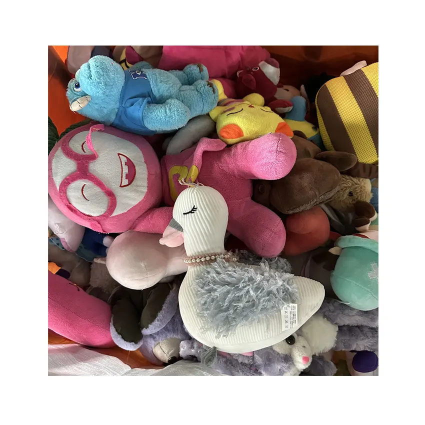 Wholesale Quality second hand Stuff Toys Bale Used children Toys kids Plush Toy in bales for sale