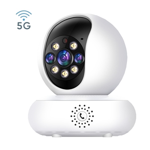 Factory Wholesale 5G Dual Bnad Wifi Security <strong>Camera</strong> Voice <strong>Intercom</strong> Night Vision Motion Detection Tracking CMOS Mobile <strong>Monitor</strong> - Product Image 1