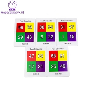 Bộ Phép Thuật Tính Toán Nhanh-Phép Thuật Cận Cảnh, Thủ Thuật Ảo Thuật, Tính Toán Nhanh Thẻ Chơi - Product Image 3