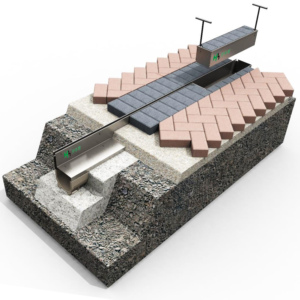 Resin <strong>Concrete</strong> Gutter Downspout Drainage Channel Drain Grate Cover