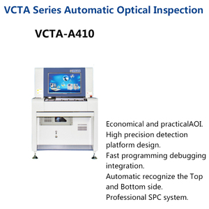 Usado VCTA-A410 Offline 2D AOI de alta velocidade de alta precisão SMT PCB Vision Inspection System <span class=keywords><strong>CCD</strong></span> <span class=keywords><strong>Camera</strong></span> Missing/Offset/Tombstone - Product Image 4