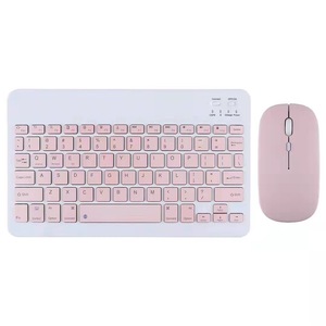 Mini teclado inalámbrico recargable portátil personalizado y combinación de ratón para Android IOS Windows Tablet Smart Phone Tablet - Product Image 3