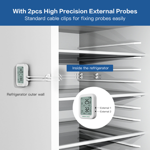 Từ xa nhiệt độ độ ẩm ghi không dây Lora Bluetooth nhiệt độ độ ẩm cảm biến - Product Image 4