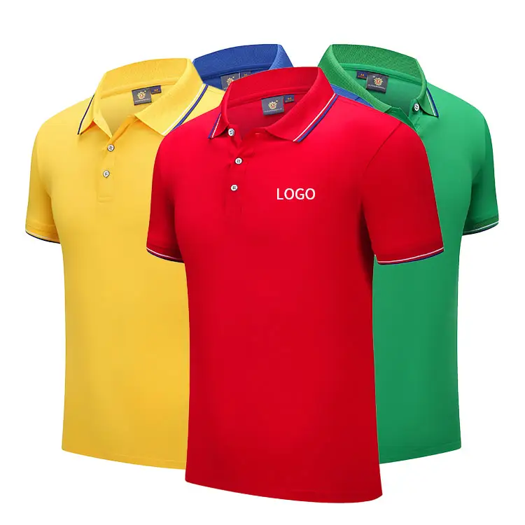 Design personalizzato logo ricamo cina fabbrica Polo da uomo di alta qualità cotone ragazzi golf polo magliette