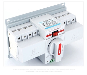 AC CB 2P 3P 4P 10-63A devre kesici tip otomatik Transfer anahtarı-ATS, çin tarafından üretilmiştir - Product Image 5
