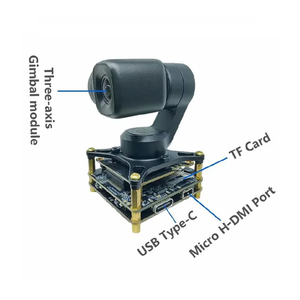ジンバルカメラモジュール3軸機械安定化WIFIネットワークボード11MP 4KワイヤレスミニカメラモジュールPTZカメラモジュール - Product Image 4