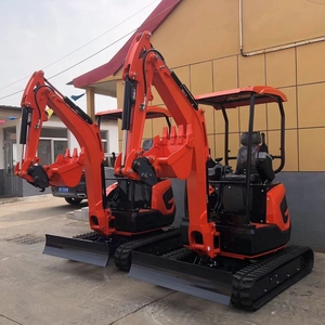 Miễn phí vận chuyển 2.5 tấn Mini Digger micro máy xúc lâm nghiệp Kubota EPA động cơ trang trại Crawler thủy lực mini máy xúc để bán - Product Image 2