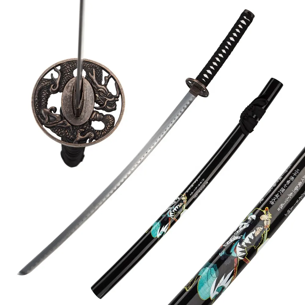 Großhandel japanischer Stil Samurai echtes handgefertigtes Schwert traditionelles Katana