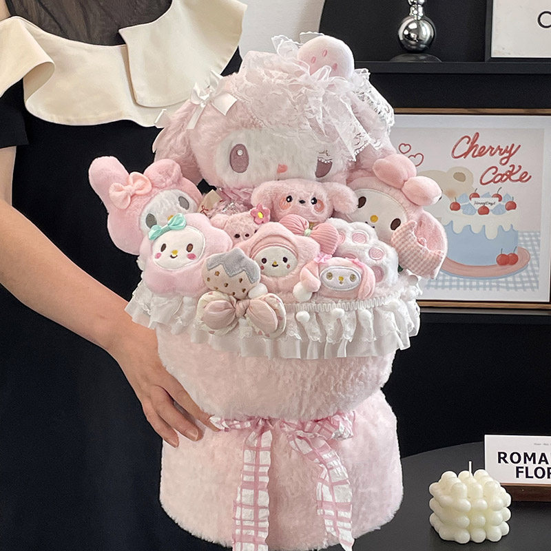 Sweet beauty-le di-round large gift bag lamp