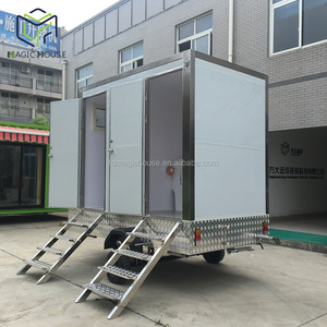 Sihirli ev benzersiz modüler prefabrik Vip mobil tuvalet taşınabilir tuvalet römork - Product Image 2