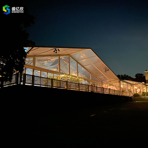 מסיבת מרקי ברורה באוהל נישא באוהל עם יוקרה חיצונית גדולה שקופה עם אוהלי חתונה - Product Image 5