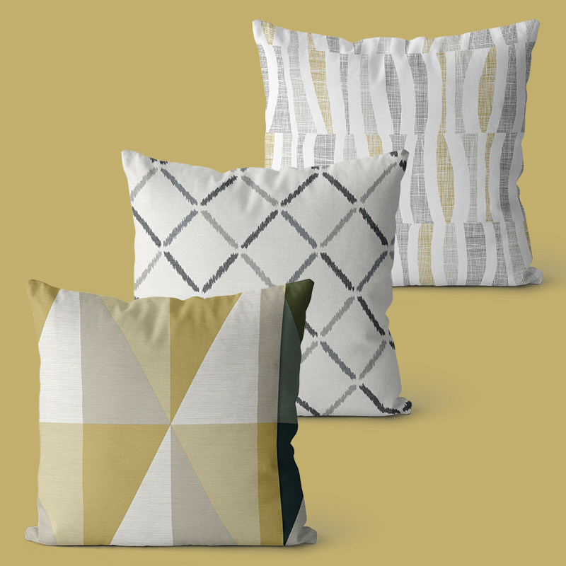 Hot sale new designs linen cushion cover fringe